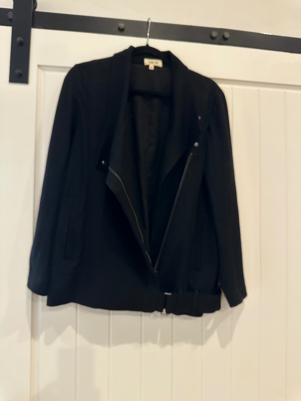 Helmut Lang Wool Moto Jacket